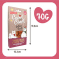 Load image into Gallery viewer, Rosewood Smoked Salmon & Cheese Cat Treats Natural Gourmet Snacks for Cats, 70g Case of 12
