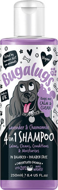 Load image into Gallery viewer, Bugalugs Lavender & Chamomile 4-in-1 – Soothing Dog Shampoo & Conditioner
