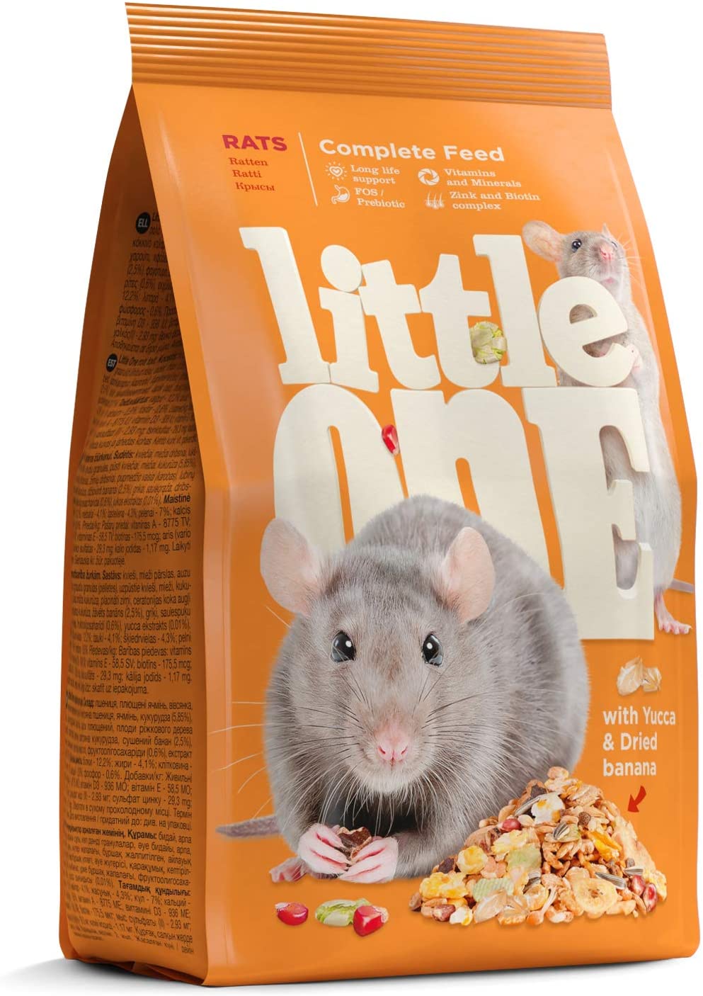 Little One Feed For Hamster, Guinea Pig, Rabbits, Rats, Chinchillas