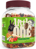 Load image into Gallery viewer, Little One Snack Fruit Mix, Pea Flakes, Vegetables Mix, Insect Mix For Small Pets
