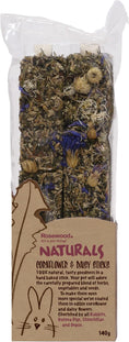 Load image into Gallery viewer, Rosewood Cornflower & Daisy Sticks Floral Small Animal Treats, 140g, Case of 8
