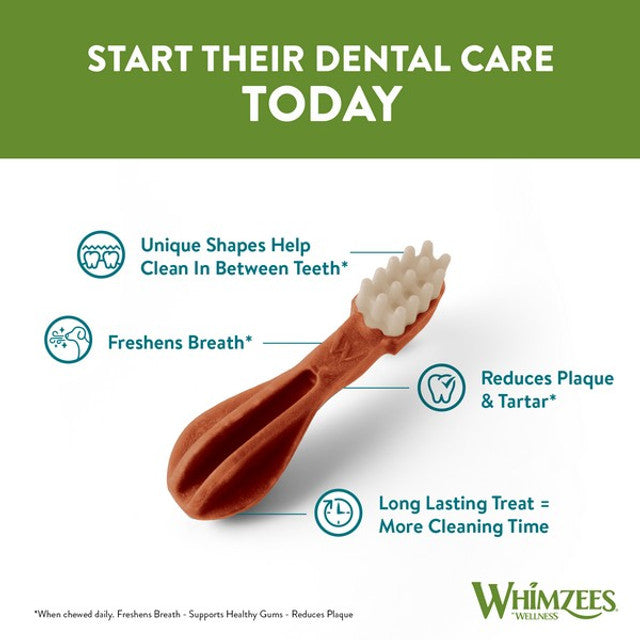Whimzees Toothbrush XSmall 70mm (48Pk)
