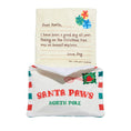 Load image into Gallery viewer, BARK Christmas “Letter to Santa Paws” Dog Toy
