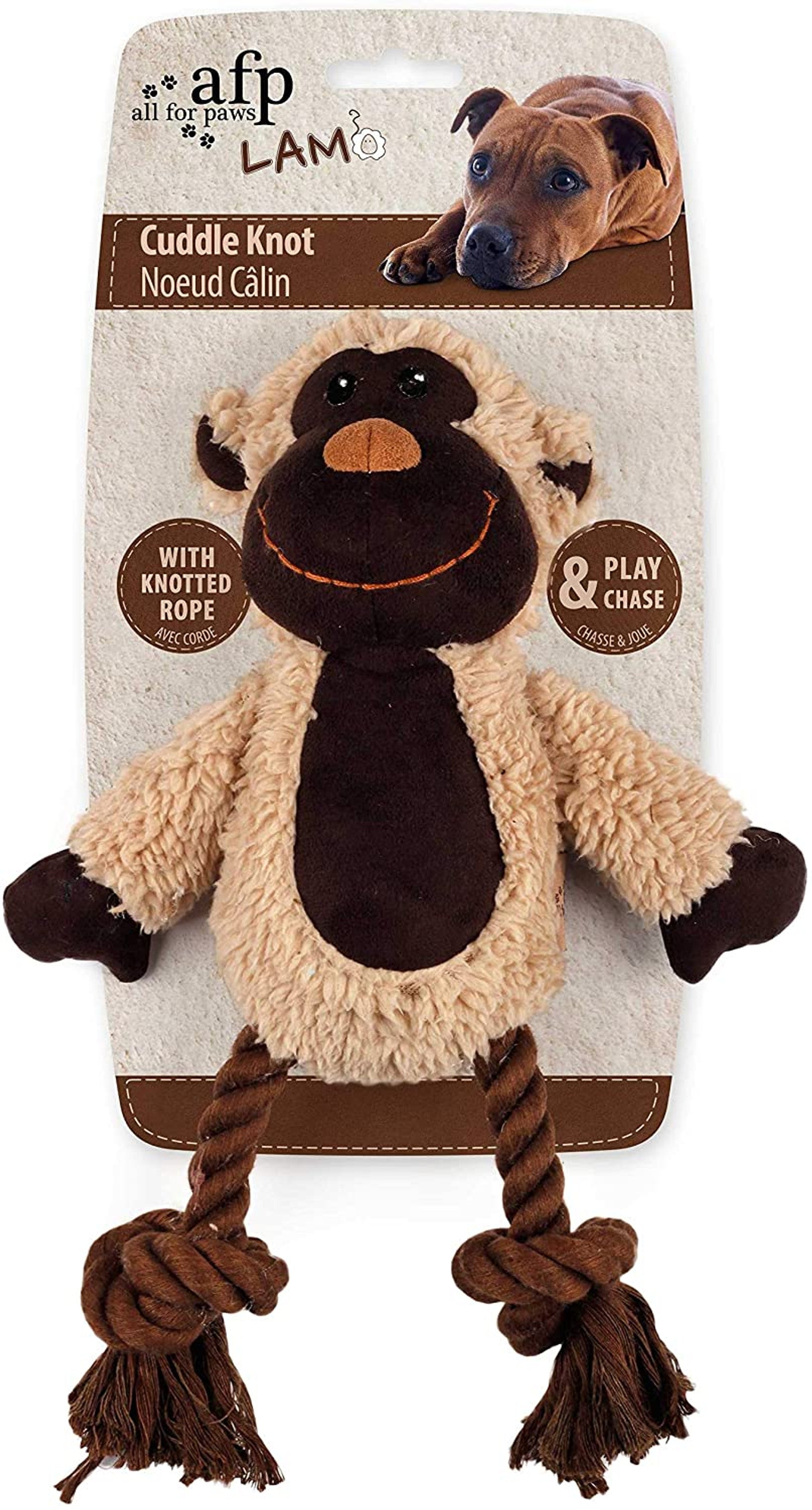 All For Paws Lambswool Cuddle Knotted Rope