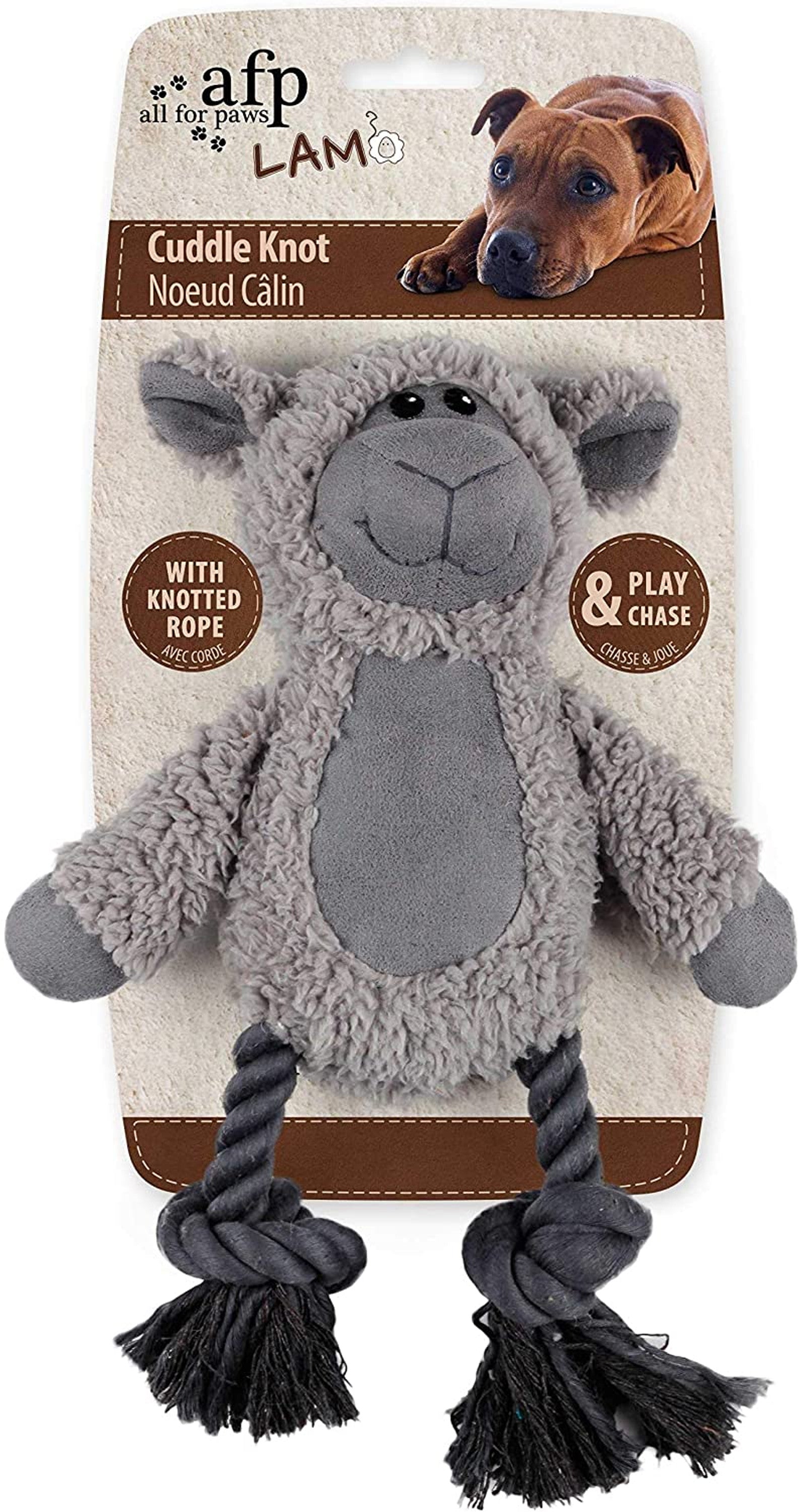 All For Paws Lambswool Cuddle Knotted Rope