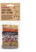 Load image into Gallery viewer, Naturals Luxury Flower, Fruit & Veg Bar Small Animal Treats, Case of 6
