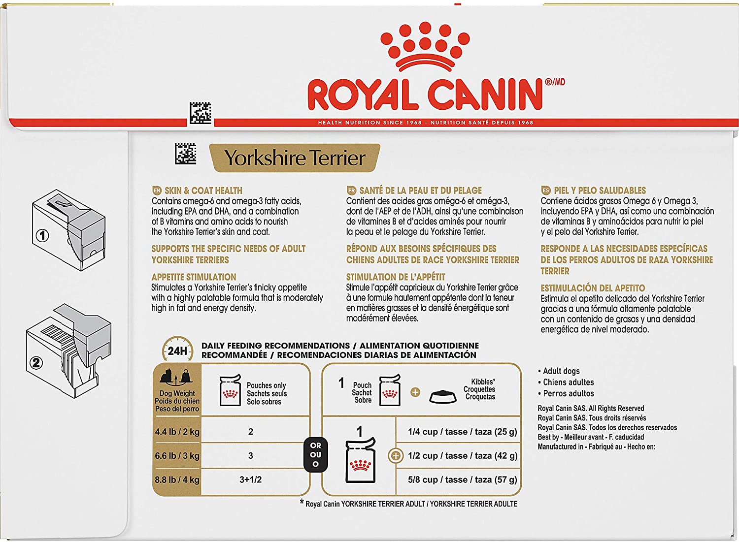Royal Canin Yorkshire Terrier Wet Adult Dog Food