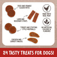 Load image into Gallery viewer, Rosewood Veggie Burst Luxury Advent Calendar for Dogs Healthy Treats & Chews 24-Day Seasonal Surprise
