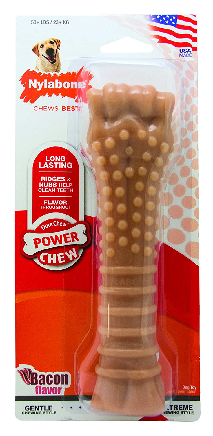 Nylabone Dura Chew -Dog Treat X Large, Bacon