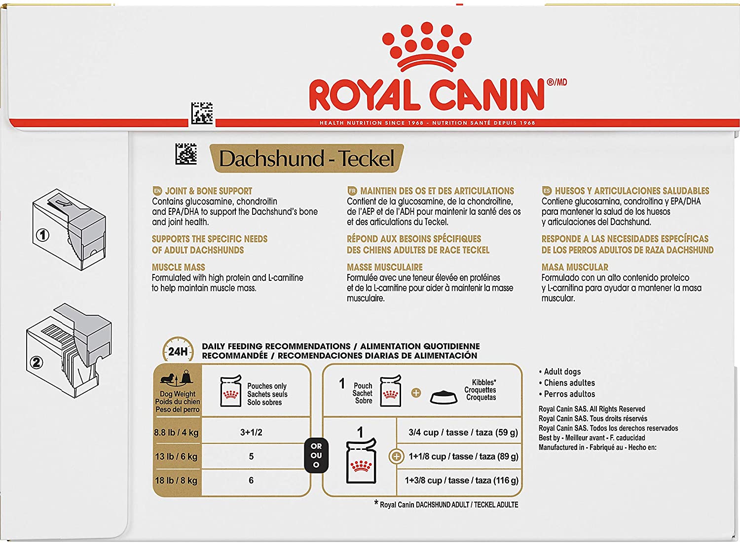 Royal Canin Dachshund Adult Wet Dog Food