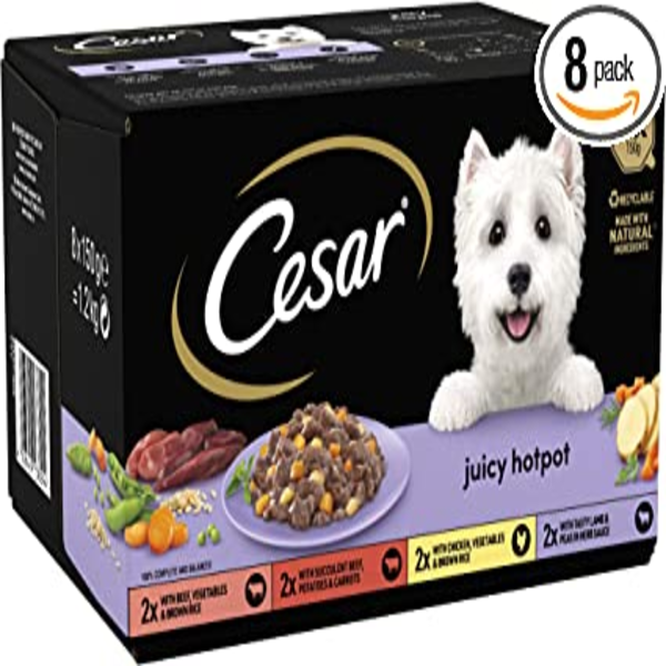 Cesar Juicy Hotpot Mixed Selection  8 x 150g
