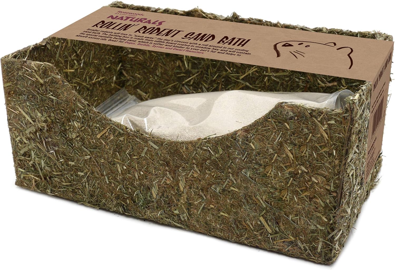 Rosewood  Rollin' Rodent Small Pet Sand Bath
