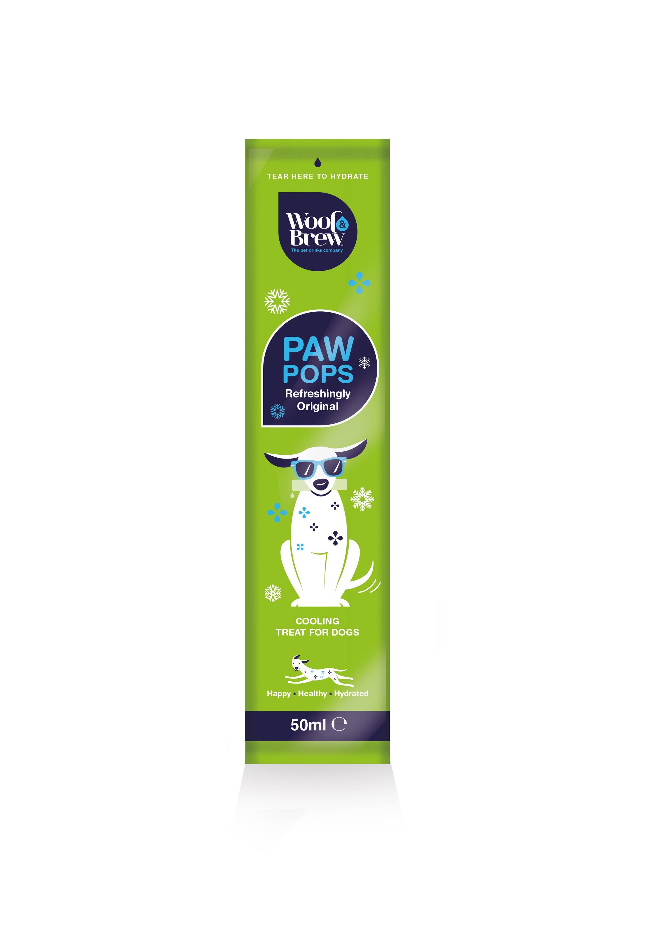 Woof&Brew Paw Pops for Dogs  - Freeze Pops for Dogs
