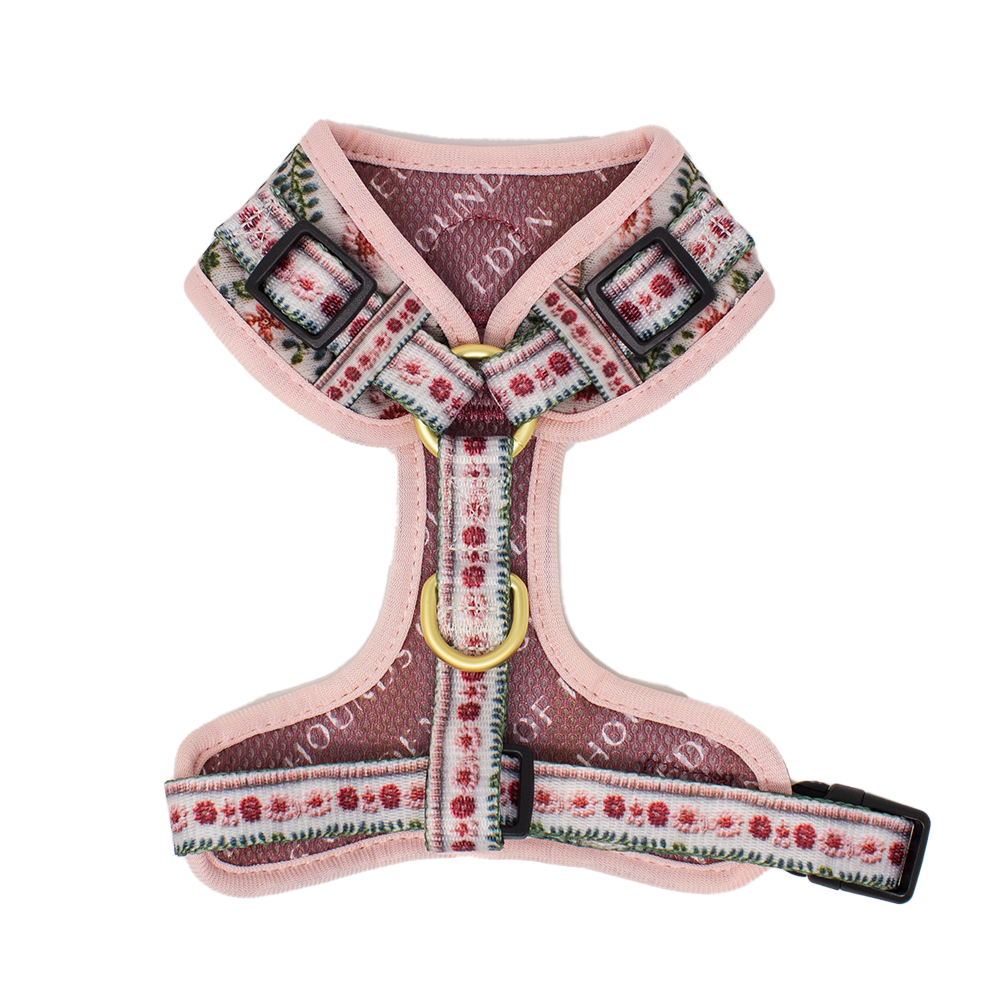 Bella's Jumper Dog Collar + Tag Holder: Large