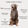 Load image into Gallery viewer, Trail & Glow Tweed Dog Harness - Colour Drops - Heritage Plaid: XL
