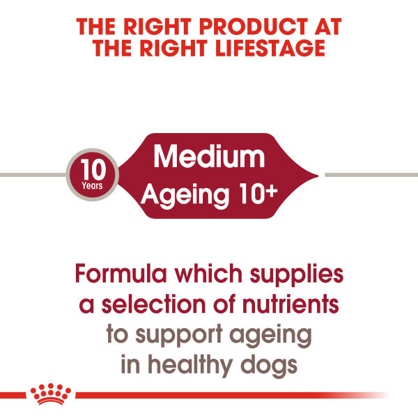 Royal Canin Medium Ageing 10+ Senior in Gravy Wet Dog Food