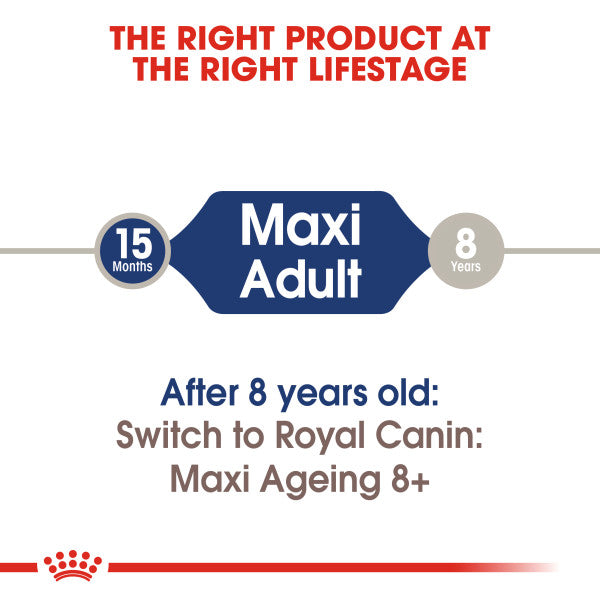 Royal Canin Maxi Adult in Gravy Wet Dog Food