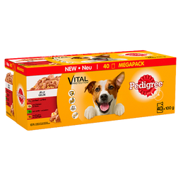 Pedigree Pouch Adult Favourites In Jelly 40pk