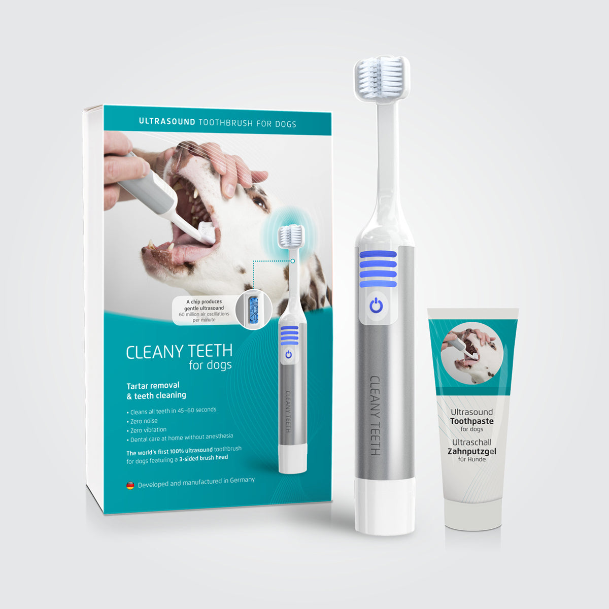 CleanyTeeth Starter Kit – Complete Dental Care for Cats & Dogs
