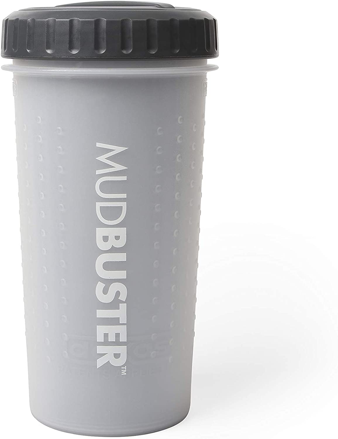 Dexas MudBuster Light Grey For Dogs Lidded / Unlidded