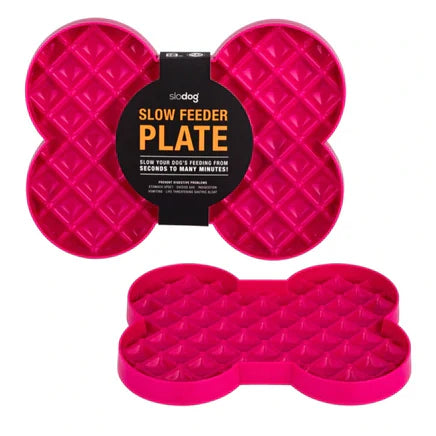 LickiMat Slodog Slow Feeder Dog Plate