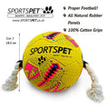 Load image into Gallery viewer, Sportspet Football Dog Toy
