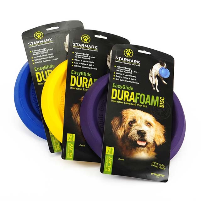 Starmark Durafoam Disc Fetch Dog Toy