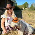 Load image into Gallery viewer, Rodeo Pup Dog Hat: Medium
