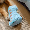 Load image into Gallery viewer, Beco Recycled Soft Tony T-Rex Medium Eco-Friendly Plush Dinosaur Dog Toy for Medium Dogs
