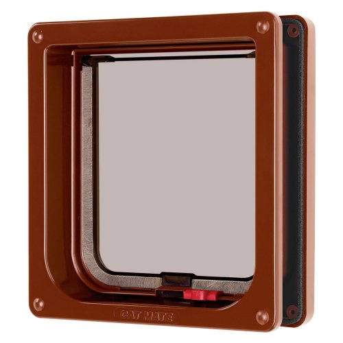 Cat Mate Lockable Cat Door Flap Brown
