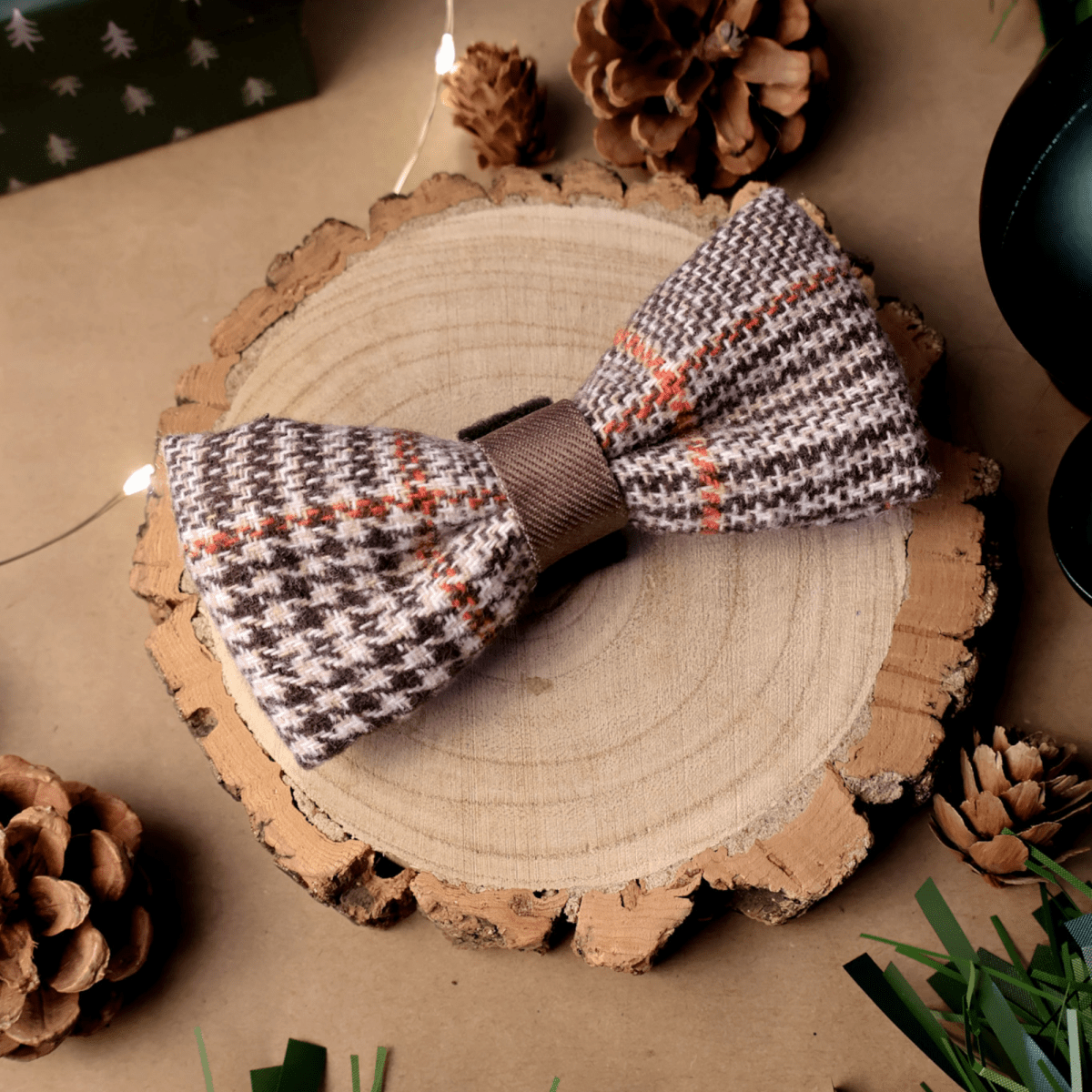 Bow Tie - Colour Drops - Heritage Plaid