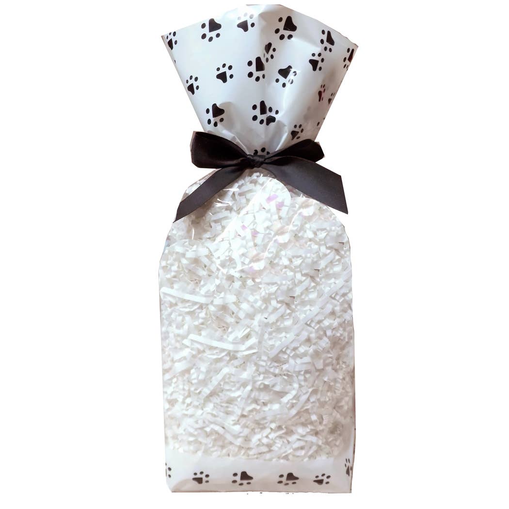 Paw Print Candy Sweet Bags - (large pk100)