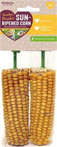 Load image into Gallery viewer, Rosewood Boredom Breaker Corn On The Cob Small Animal Chew Toys, 2pc, Case of 8
