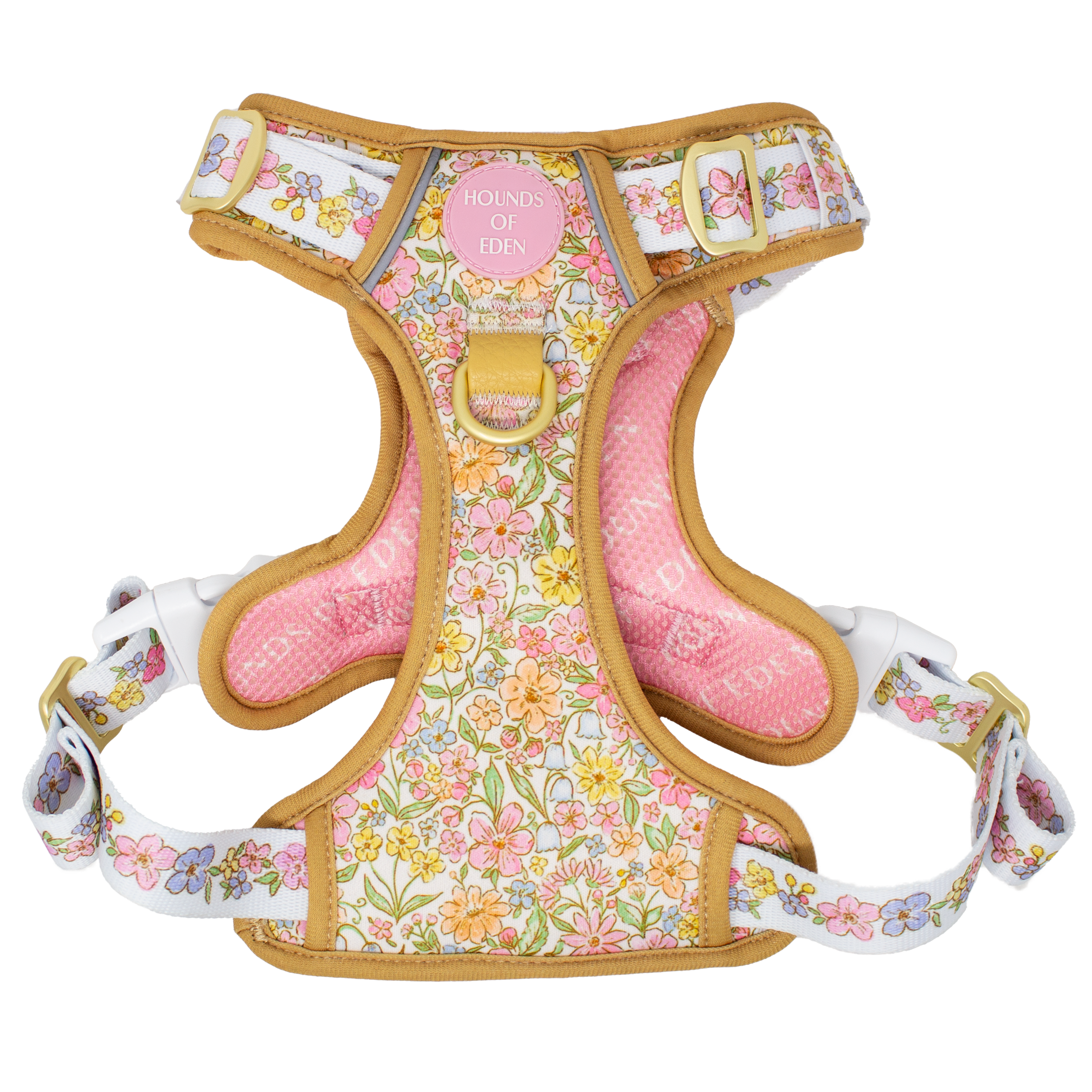 Pastel Petals - Supaw Strong™ Dog Harness (XS-XL): Small