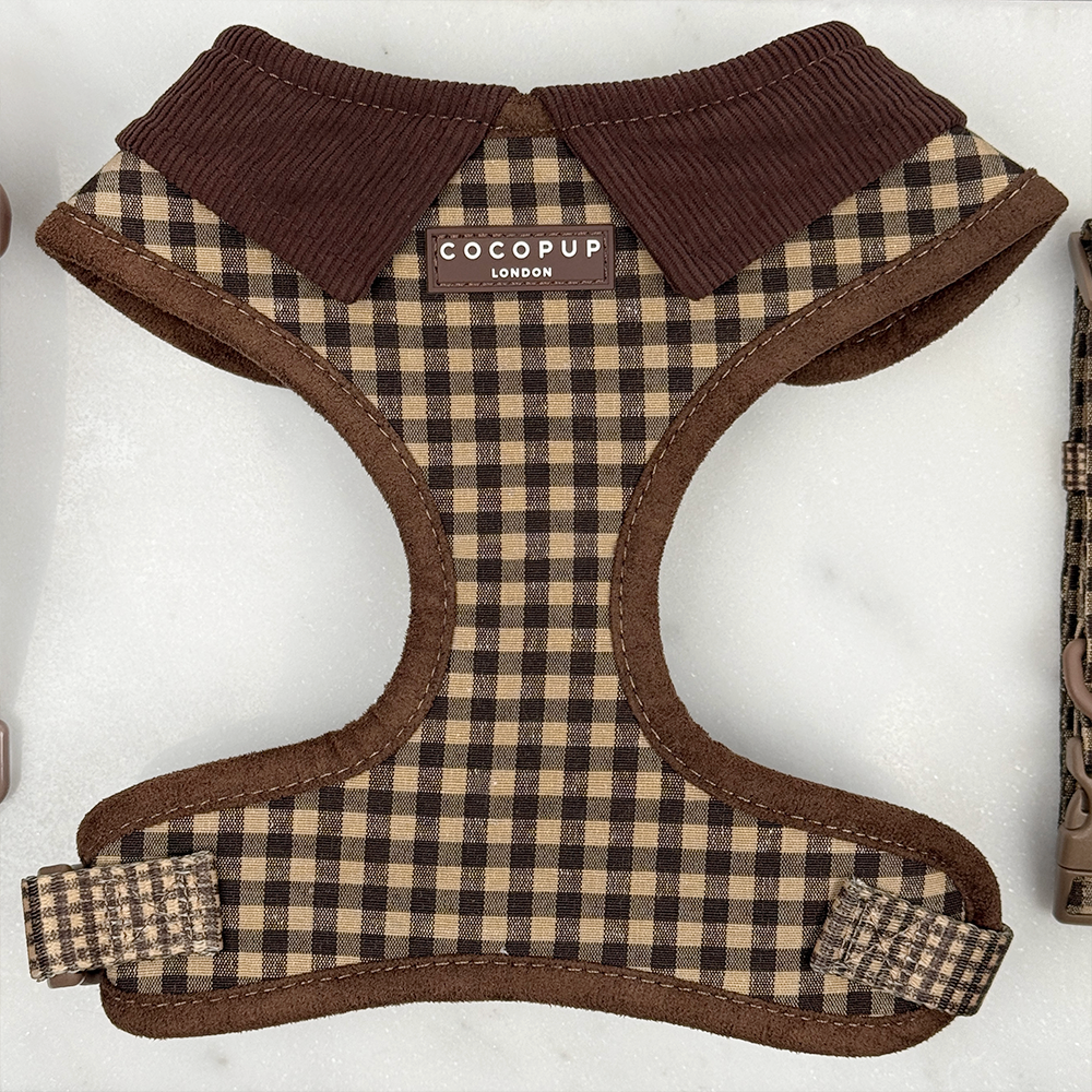 Cotswolds Check Adjustable Neck HARNESS: L