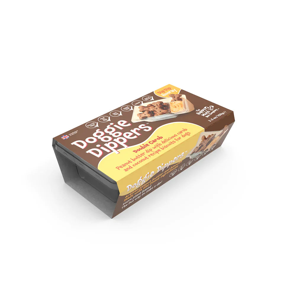 Doggie Dippers Tray Double Carob