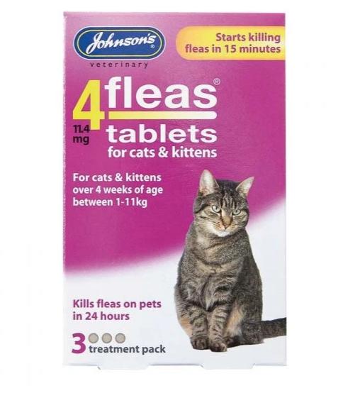 Johnson's 4 Fleas Tablets