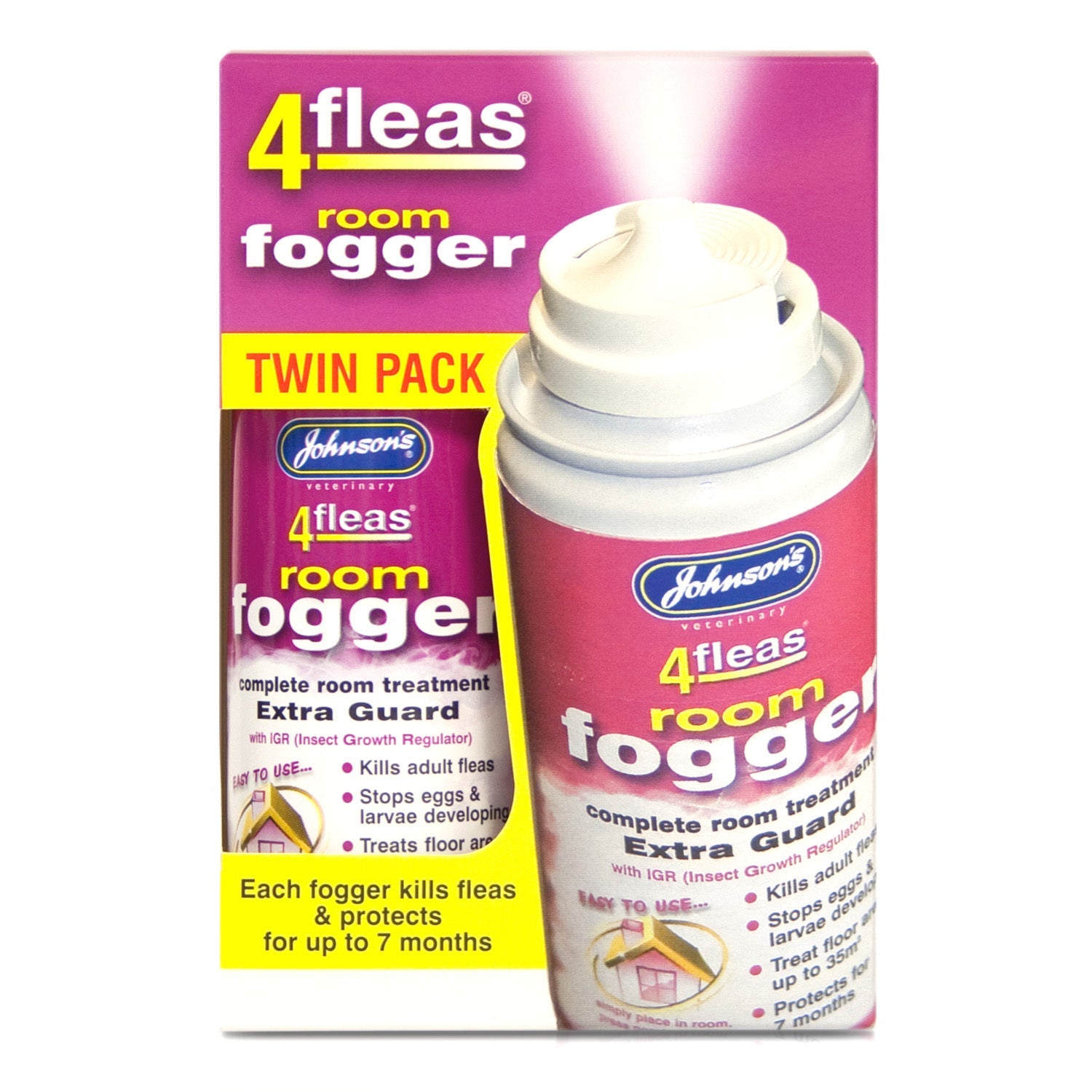 Johnson's 4fleas Room Fogger