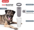 Load image into Gallery viewer, Dexas MudBuster Silicone Paw Washer Light Grey Dogs
