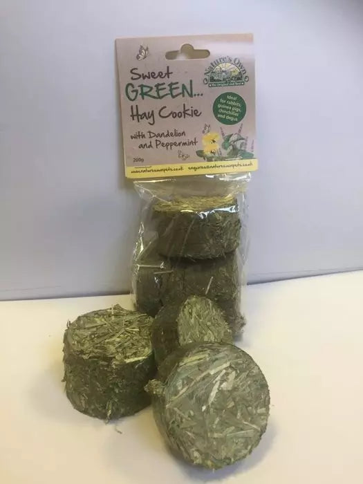 Sweet Green Hay Cookies 1kg