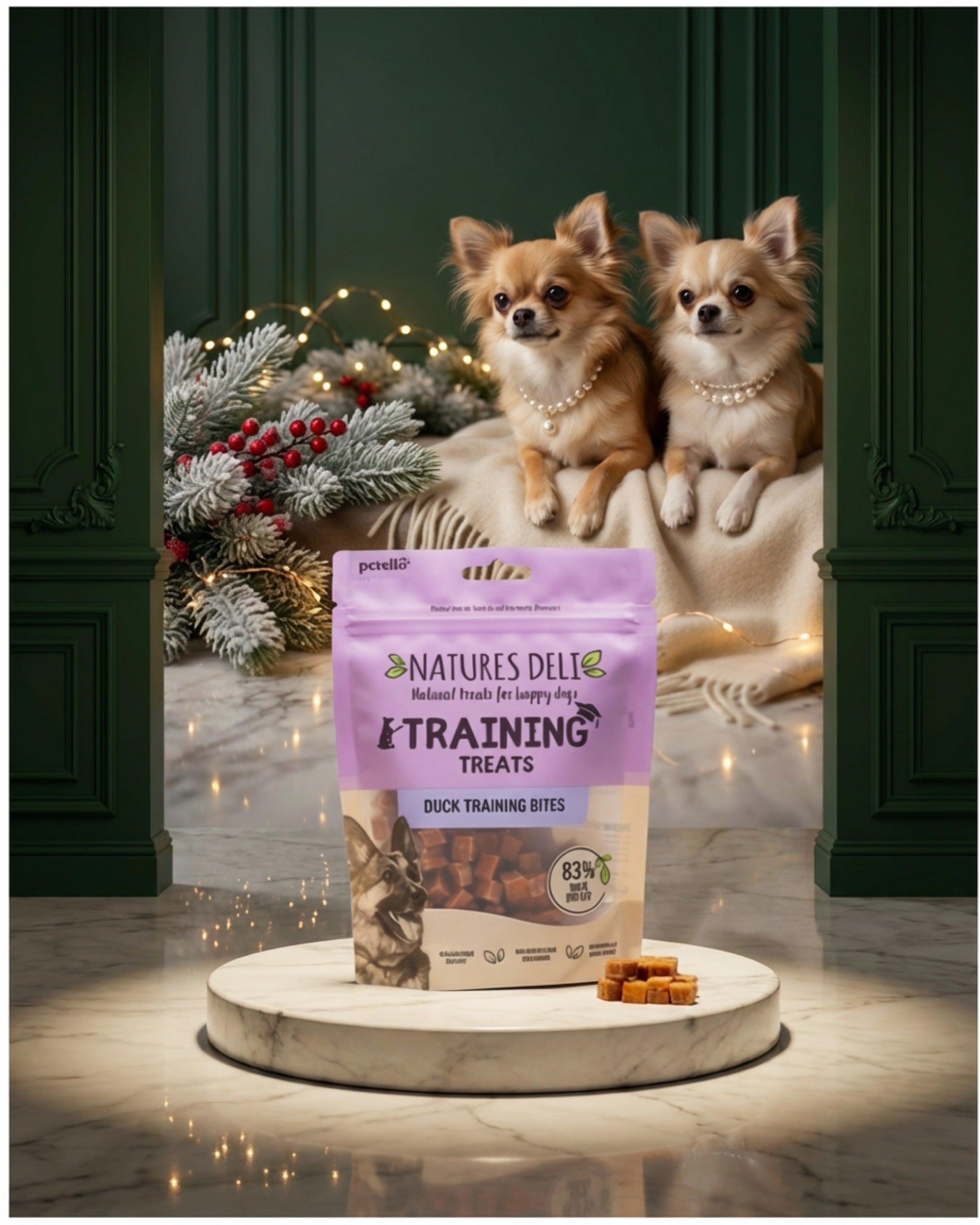 Natures Deli Duck Training Bites 100g