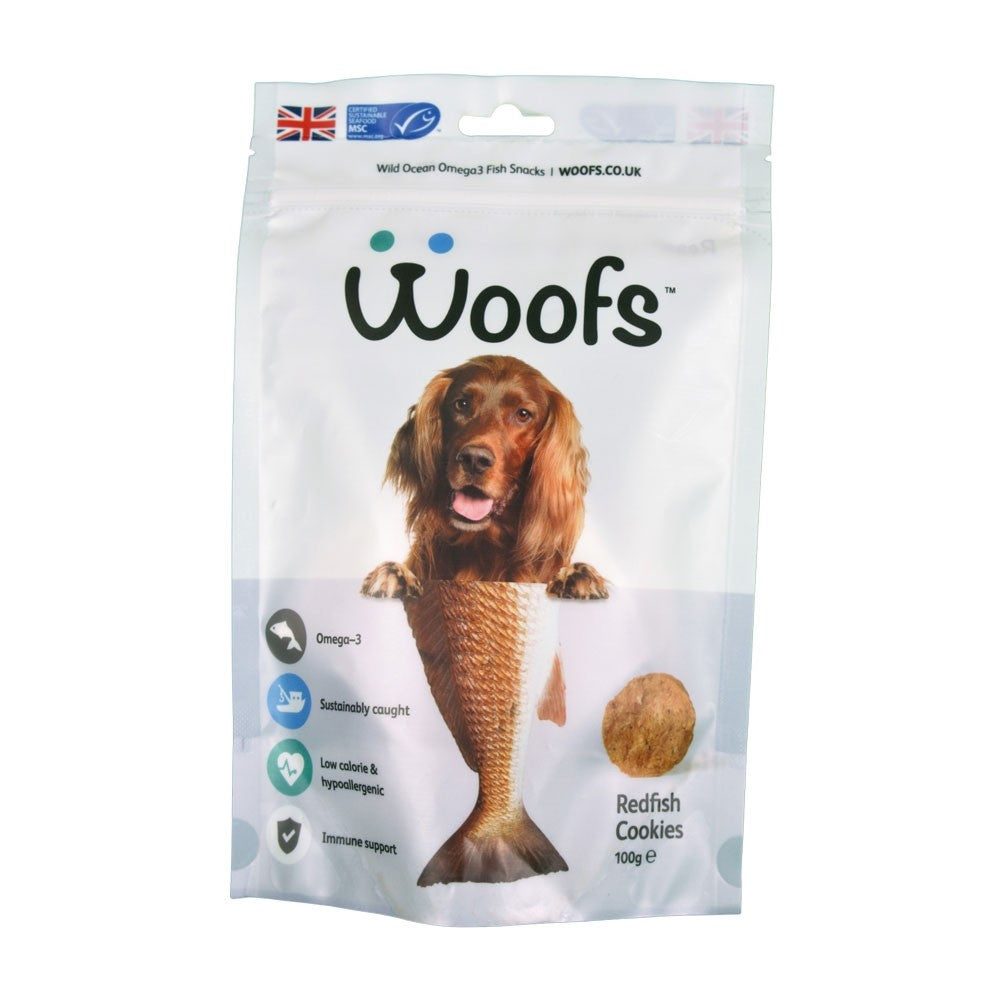 Woofs Redfish Cookies