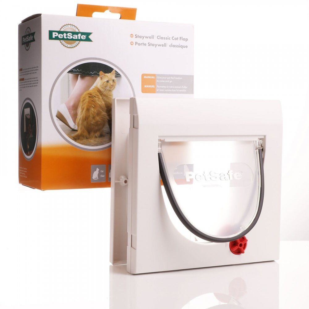 Staywell 4 Way Cat Flap White