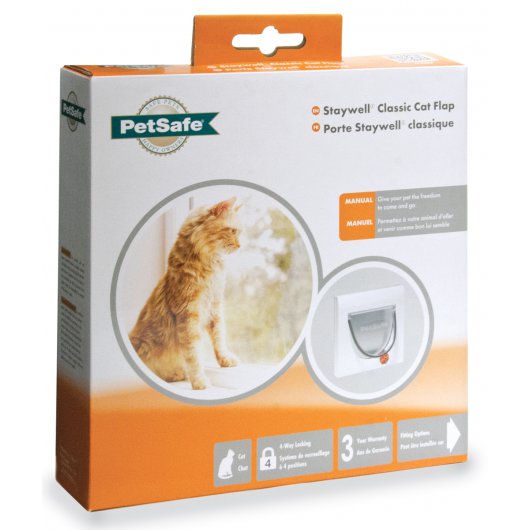 Staywell 4 Way Cat Flap White