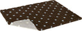 Load image into Gallery viewer, Vetbed Non Slip Polka Dot Brown With Blue Dots Cats and Dogs Bed
